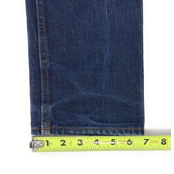 Freenote Cloth Rios Mens Jeans Sz 29x31 Slim Straight Distressed Selvedge Denim - Picture 10 of 11